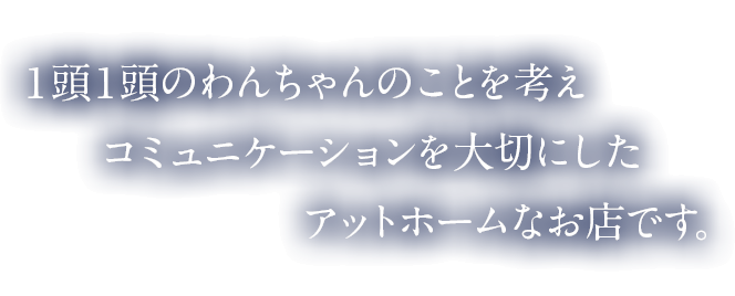 アットホームなペットホテル